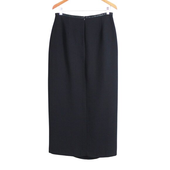 Mark Edwards Studio Zipper-slit Maxi Pencil Skirt - Picture 3 of 16